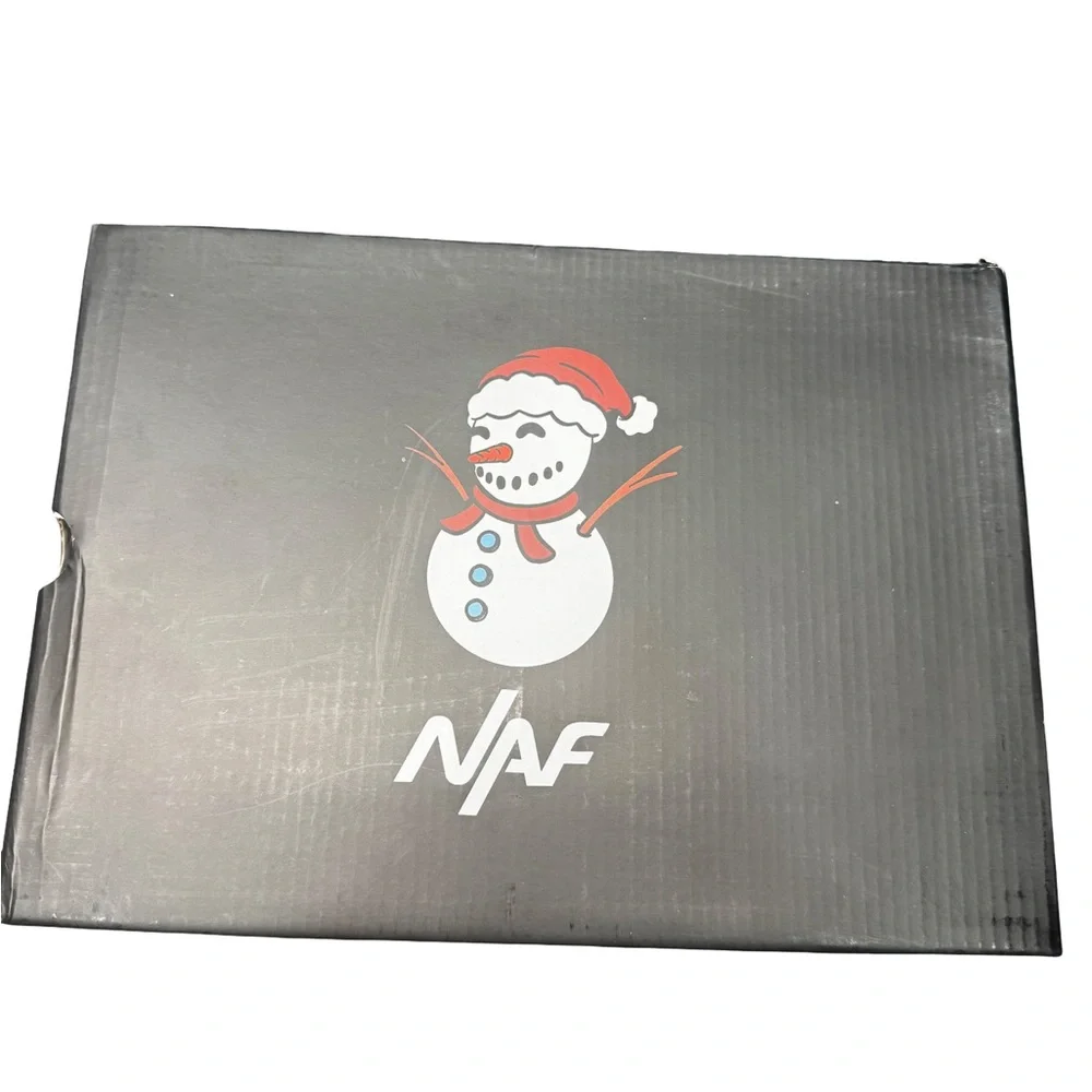 NAF AF1 Christmas Edition Sneakers Mens 8 Holiday Limited BNIB Rare Streetwear!!